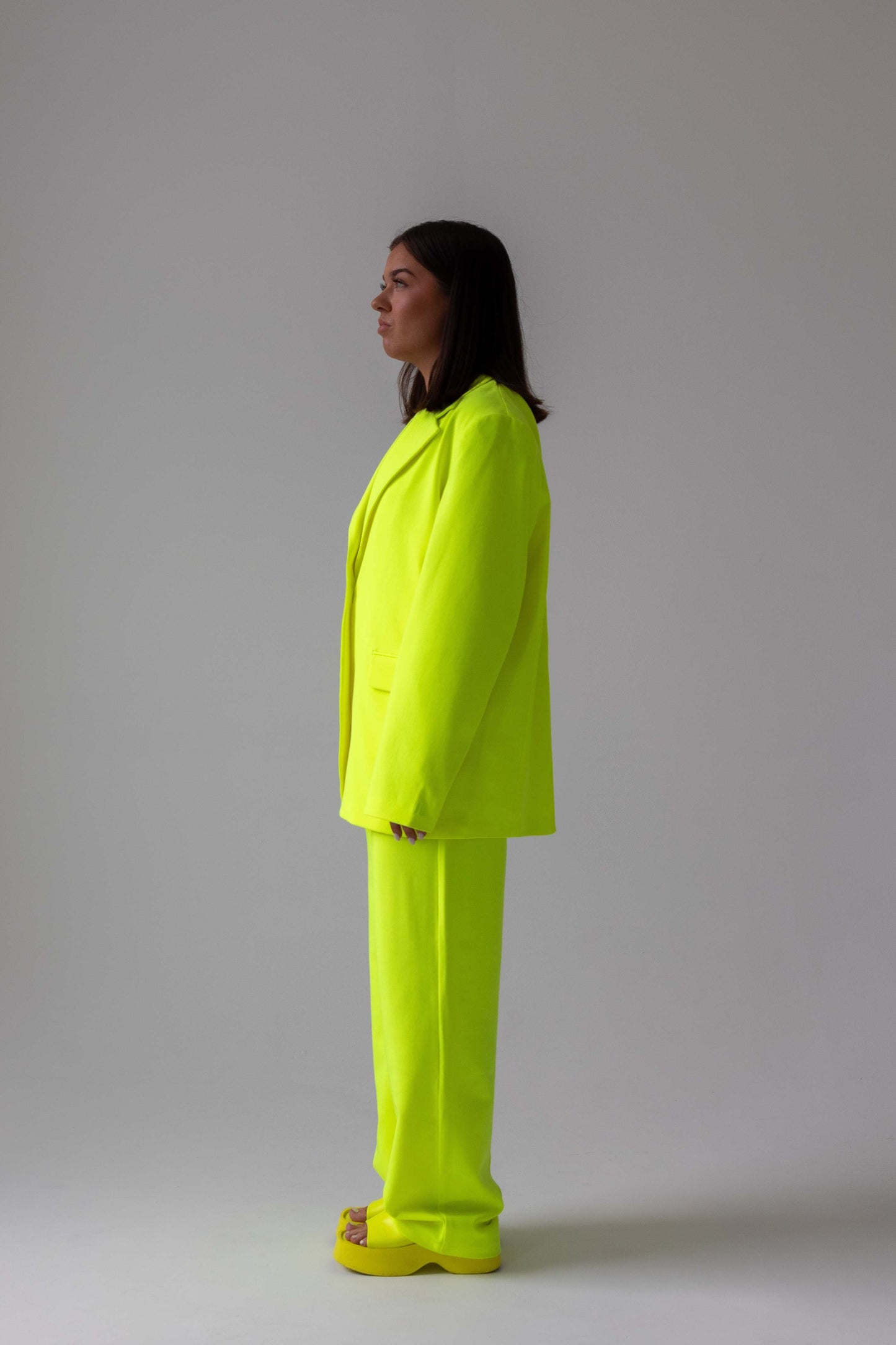 'NANE Blazer - Lemon Fizz Yellow Blazer