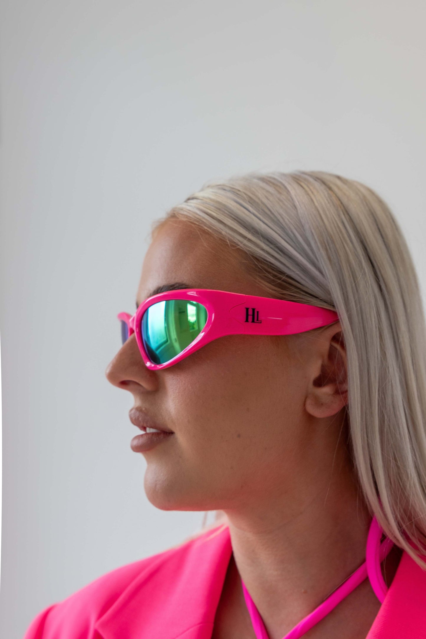 'NANE Sunglasses - Flamingo Pink Sunglasses