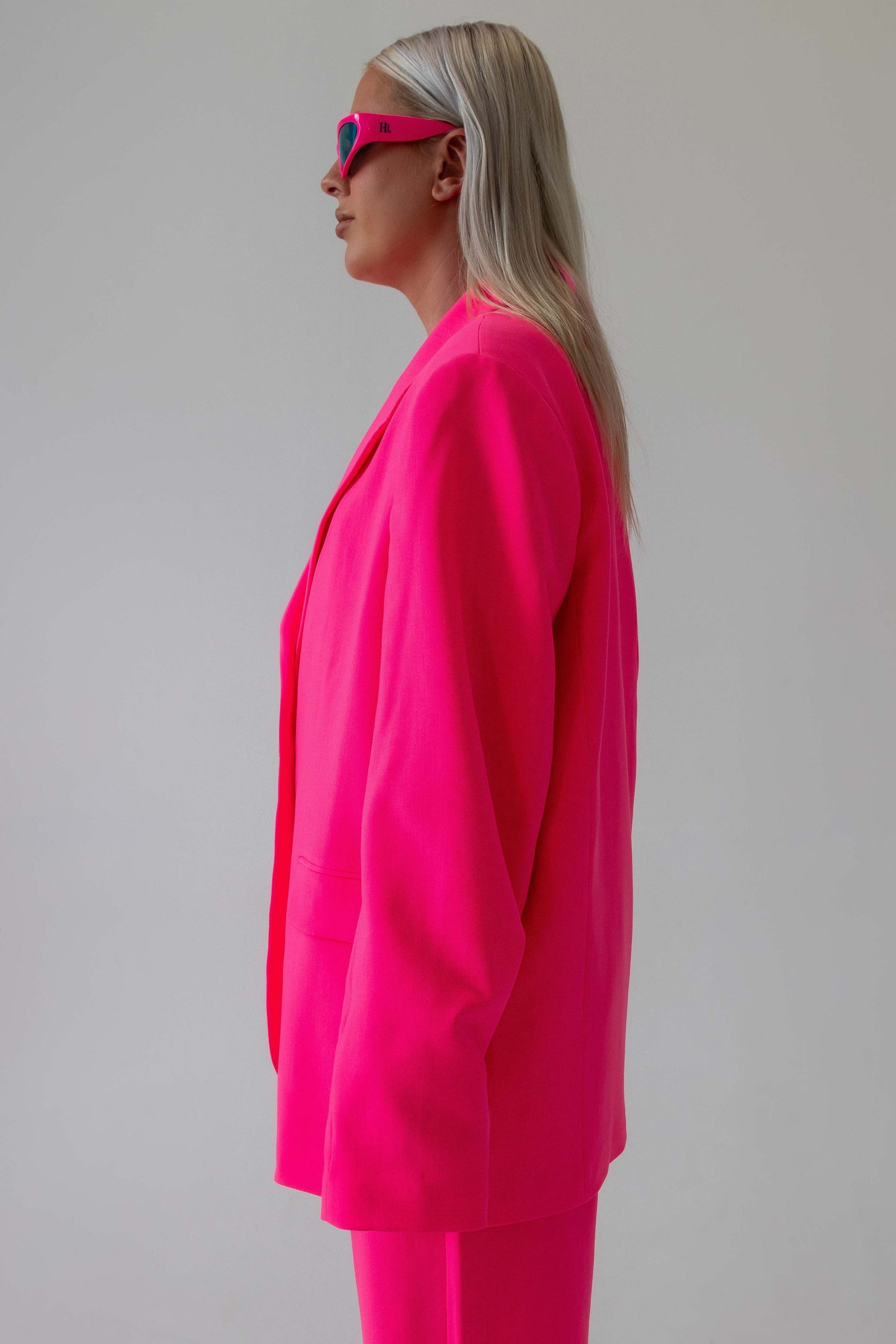 'NANE Blazer - Flamingo Pink Blazer
