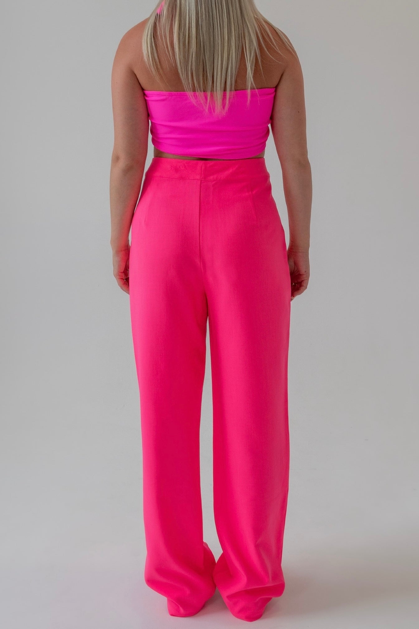 'NANE Trouser - Flamingo Pink Trouser