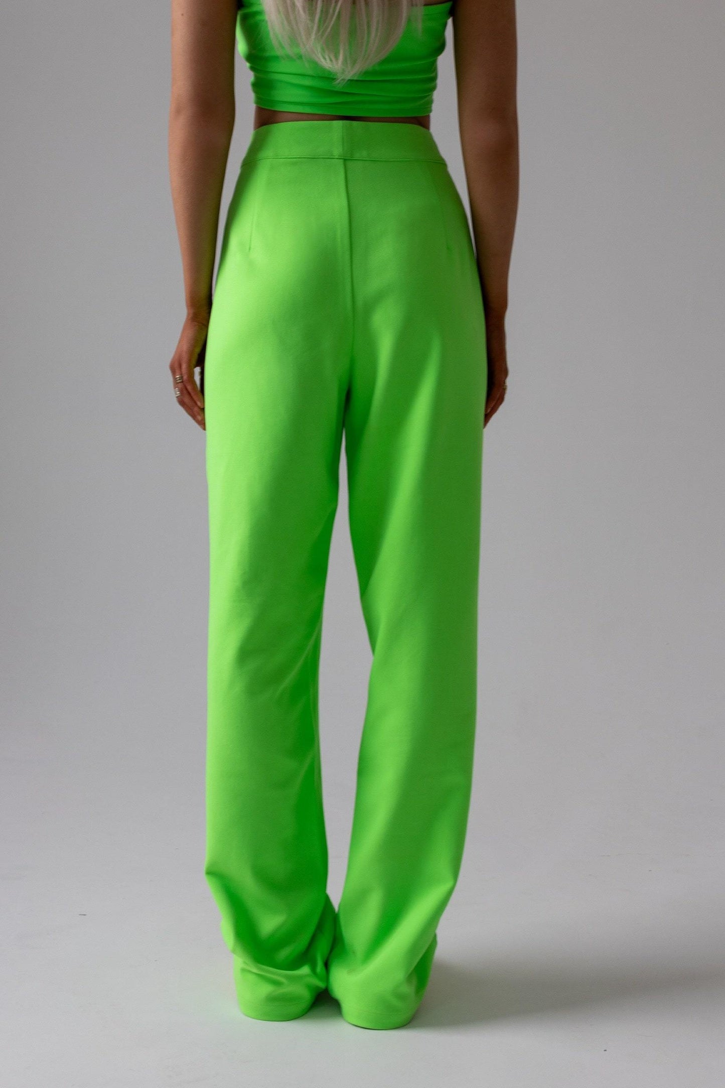 'NANE Trouser - Key Lime Green Trouser