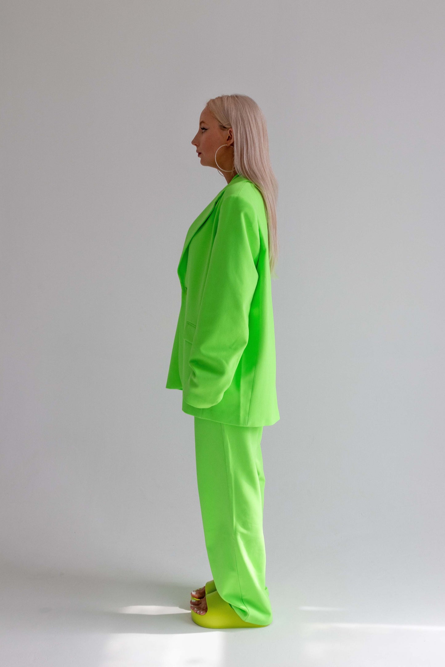 'NANE Blazer - Key Lime Green Blazer