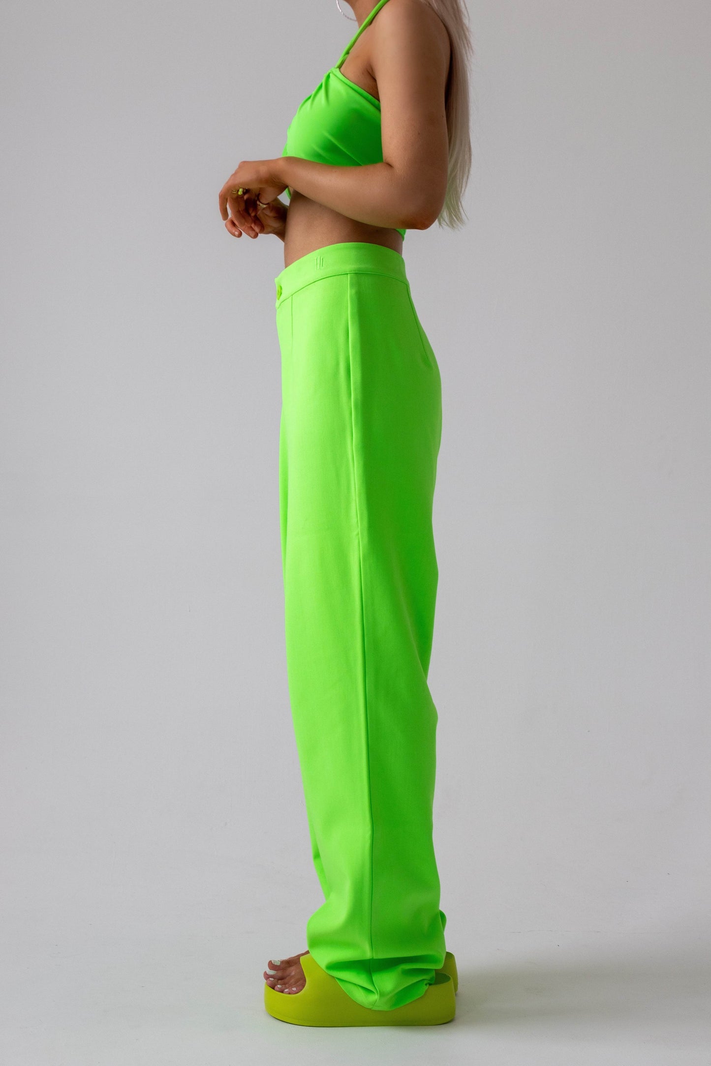 'NANE Trouser - Key Lime Green Trouser